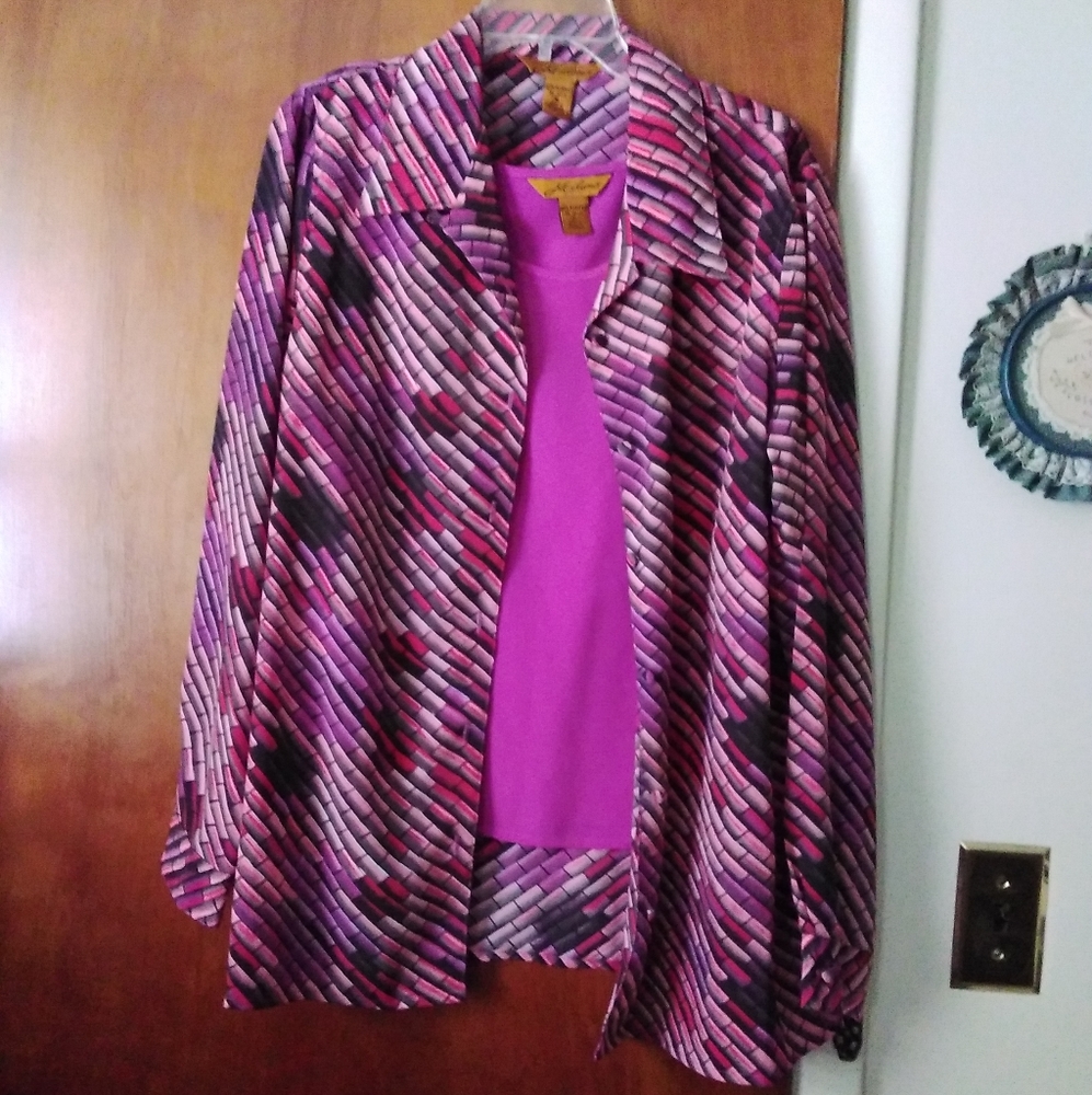 Milano Buttonup Blouse size XL